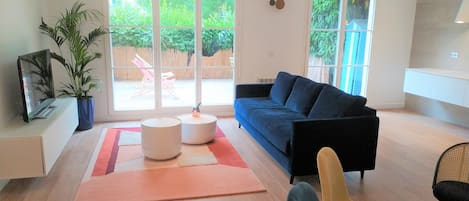 TV, video games, DVD player, books