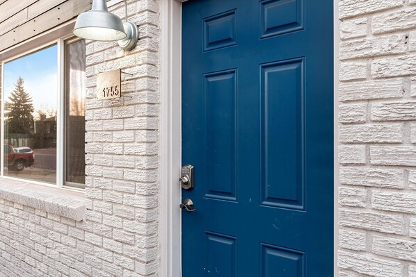 타운홈, 침대(여러 개) (1755 E 16th St. Loveland) | 숙박 시설 입구