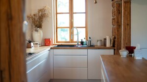 Chalet, 4 Bedrooms, Terrace | Private kitchen - Palacowka - A Beautiful Chalet to Stay (Dukla)