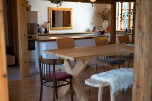 Chalet, 4 Bedrooms, Terrace | Dining - Palacowka - A Beautiful Chalet to Stay (Dukla)