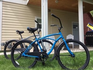 House, Multiple Beds (Chic Carriage house near old town w/f) | Fitness facility - Chic Carriage House Near old Town W/free Bikes! (Fort Collins)