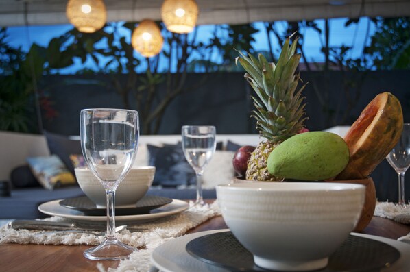 Huvila, 2 makuuhuonetta, tupakointi sallittu, patio | Olohuone