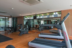 Studio, Multiple Bedrooms, Accessible, Balcony | Fitness facility