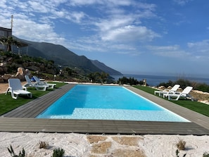 Apartment, 1 Bedroom, Smoking, Patio | Pool | Outdoor pool - Apt Mari E Monti A 2 Km Da Riserva Dello Zingaro (Castellammare del Golfo)