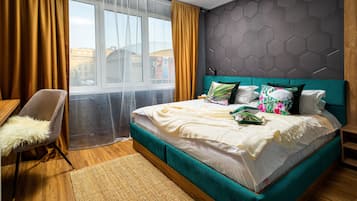 Apartment, 1 Schlafzimmer, Balkon, Stadtblick | 1 Schlafzimmer