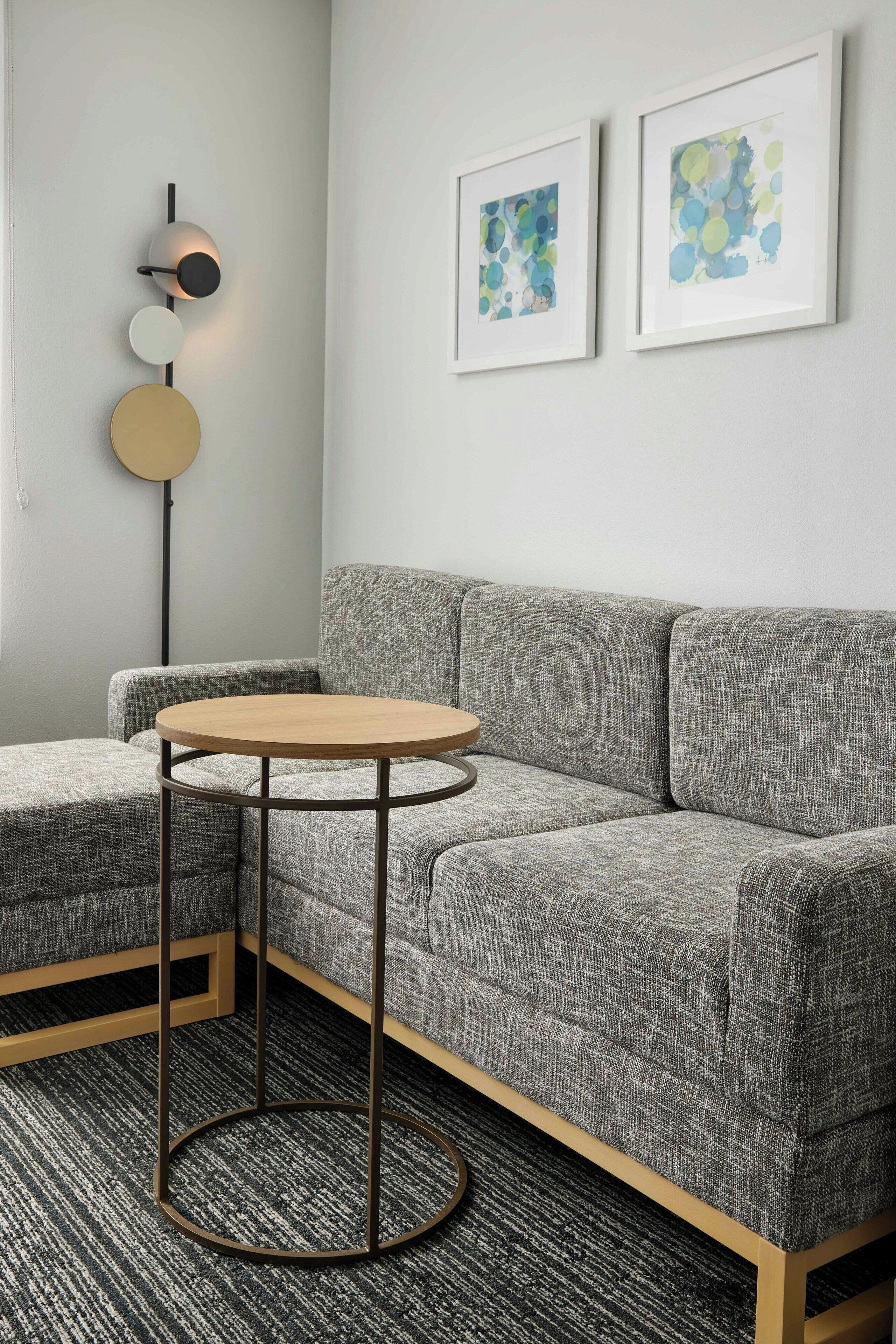 1 bedroom, desk, laptop workspace, blackout curtains