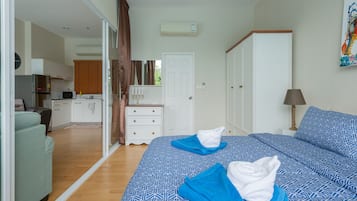 Apartemen, 1 kamar tidur, akses difabel, pemandangan kolam renang | Area keluarga