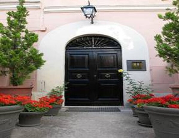 Entrada de la propiedad