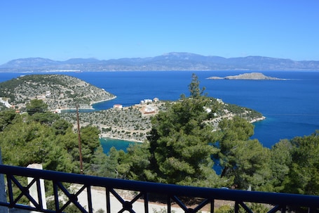 Casa, 2 quartos, sacada, vista para o jardim | Área da propriedade. Villa Iokasti Sea View