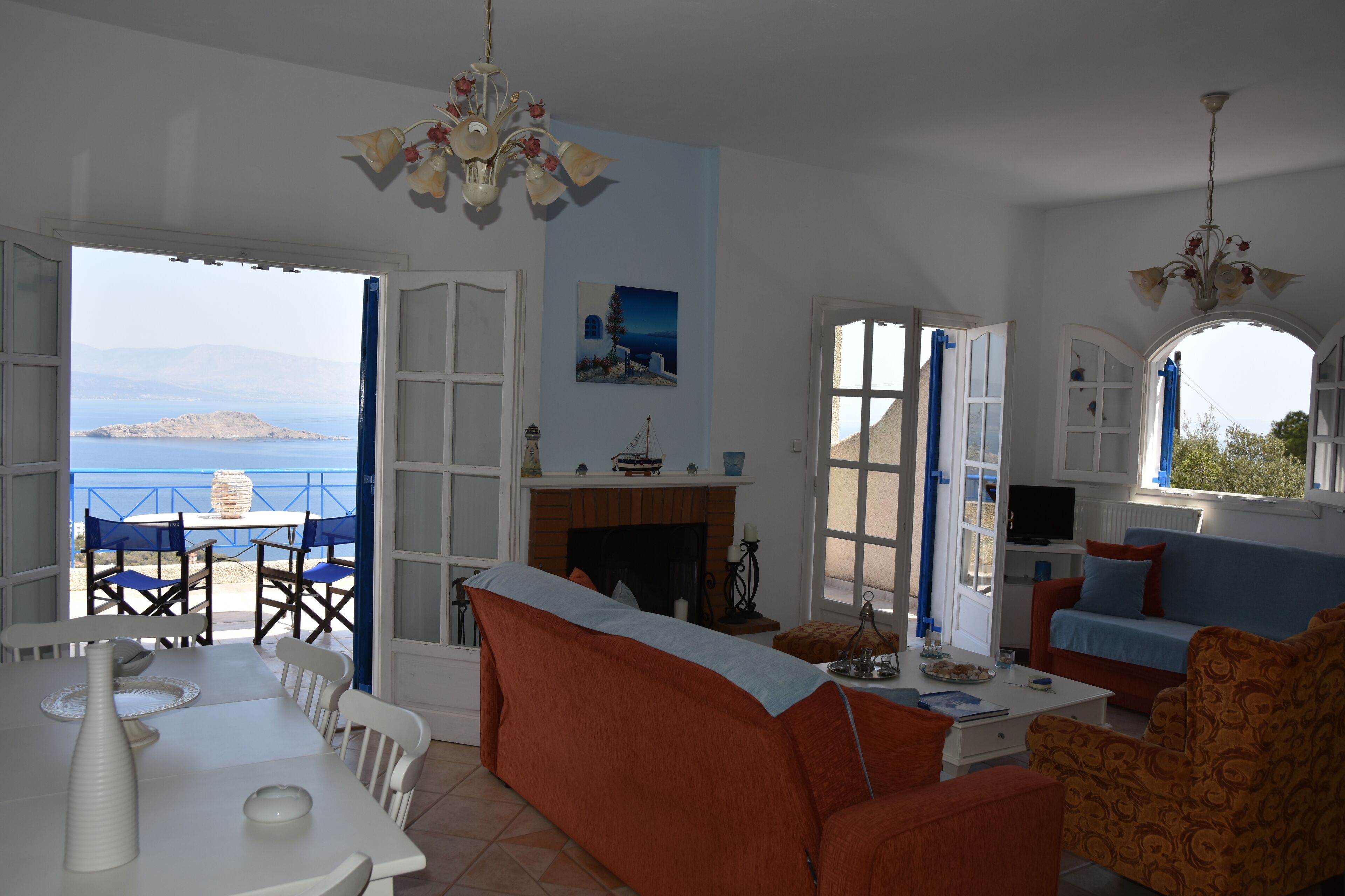 独立别墅, 2 间卧室, 阳台, 花园景观 | 用餐