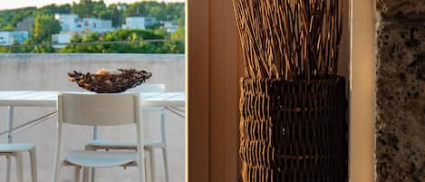 Appartement, 2 chambres, terrasse, vue sur le jardin | Vue depuis lâhĂ©bergement