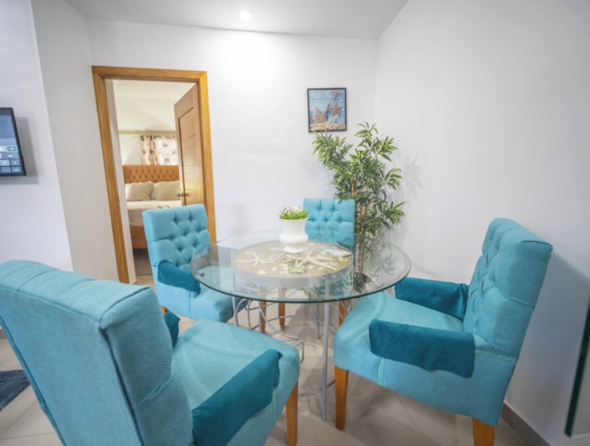 Apartamento, 1 quarto, para fumantes, sacada | Sala de jantar