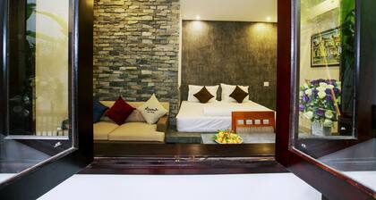 Azumi 02 Bedroom on Ground Floor Apartment Hoian With a Full Kitchen Facilities