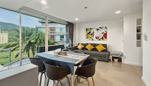 Apartment, 2 Schlafzimmer, Balkon, Poolblick | Balkon
