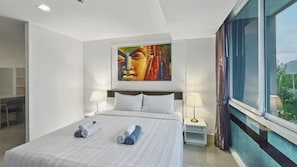 Kondominium, 2 kamar tidur, balkon, pemandangan kolam renang | 2 kamar tidur