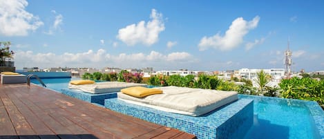 Apartment, 1 Bedroom, Balcony, City View | Pool