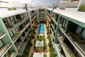 Apartment, 1 Bedroom, Balcony, City View | Pool | Outdoor pool