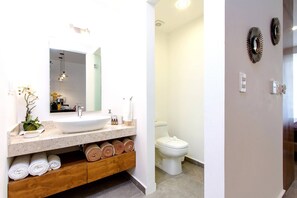 Apart Daire, 1 Yatak Odası, Balkon, Şehir Manzaralı | Banyo
