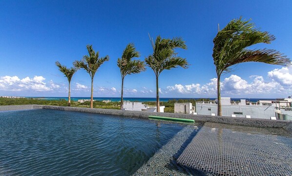 Apartment, 1 Bedroom, Balcony, City View | Pool | Outdoor pool