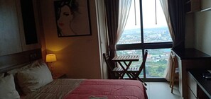 公寓式客房, 1 间卧室, 无障碍, 城市景观 | 1 多间卧室