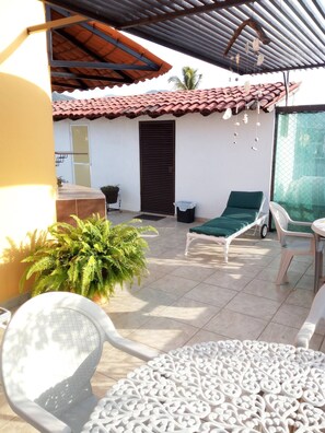Apartamento, 1 habitación | Jardines del alojamiento