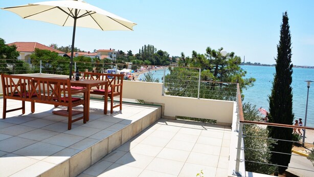 View from property - Charming Apartment in Vrsi Mulo, Great Place in Dalmatia for Family Vacation (Vrsi)