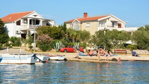 Front of property - Charming Apartment in Vrsi Mulo, Great Place in Dalmatia for Family Vacation (Vrsi)