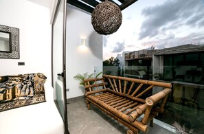 Apartment, 1 Schlafzimmer, Balkon, Stadtblick | Unterkunftsgelände