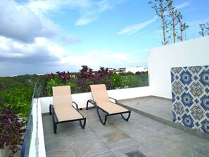 Condo, 2 Bedrooms, Private Pool, City View | Terrace/patio