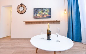 Apartment, 1 Bedroom, City View | Living room - Marina - One Bedroom Apartment - Next to Cismigiu Park and Victoria Avenue (Bucharest)