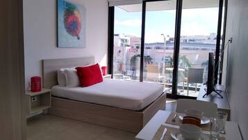 Apartment, 1 Schlafzimmer, Balkon, Stadtblick | 1 Schlafzimmer