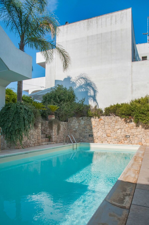 Apartment, 2 Bedrooms, Patio, Ocean View | Pool | Outdoor pool - Apartment 3 With Pool And Sea View (Nardò)