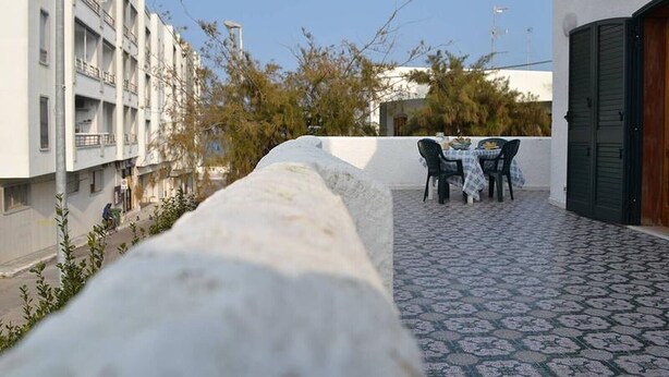 Apartment, 2 Bedrooms, Smoking, Balcony | Outdoor dining - Beautiful Apartment On The Beach In Central Location With Spacious Balcony Pets (Melendugno)