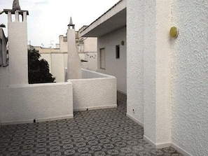 Appartement, 2 chambres, fumeur, balcon | Terrain de l’hébergement 