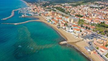 Appartamento, 2 camere da letto, balcone, vista oceano | Spiaggia