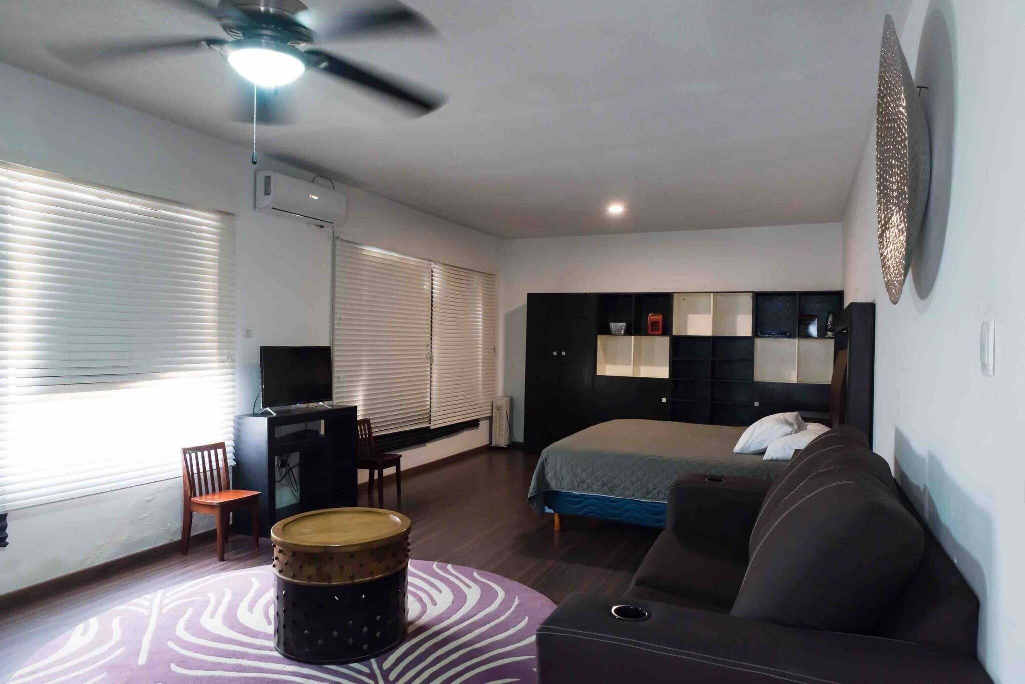 Huoneisto, 1 makuuhuone, tupakointi sallittu, patio | 1 makuuhuone, Wi-Fi