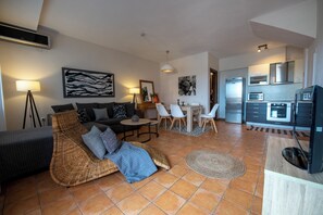 Villa, 2 Bedrooms, Smoking, Private Pool | Living area | Books - Villa Kallisto With Private Pool And Stunning Sea Views (Skiathos)