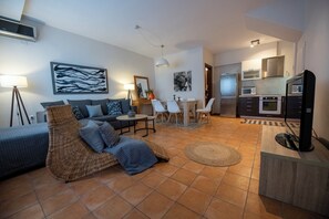 Villa, 2 Bedrooms, Smoking, Private Pool | Living area | Books - Villa Kallisto With Private Pool And Stunning Sea Views (Skiathos)