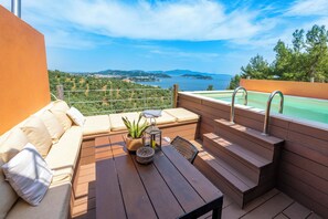 Villa, 2 Bedrooms, Smoking, Private Pool | Outdoor dining - Villa Kallisto With Private Pool And Stunning Sea Views (Skiathos)