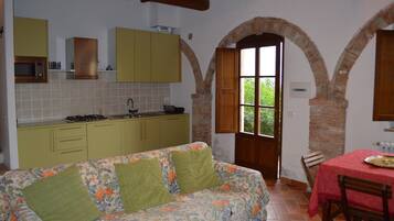 Appartamento, 2 camere da letto, fumatori, patio | Lounge