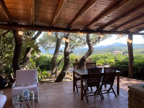 Casa, 3 quartos, para fumantes, sacada | Terraço/pátio