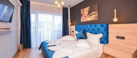 Appartement, 1 chambre, balcon, vue sur la ville | 1 chambre