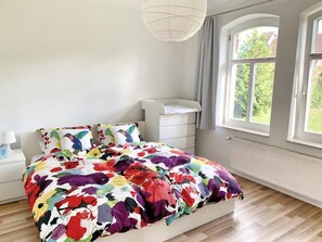 2 Schlafzimmer, Bügeleisen/Bügelbrett, kostenloses WLAN, Bettwäsche