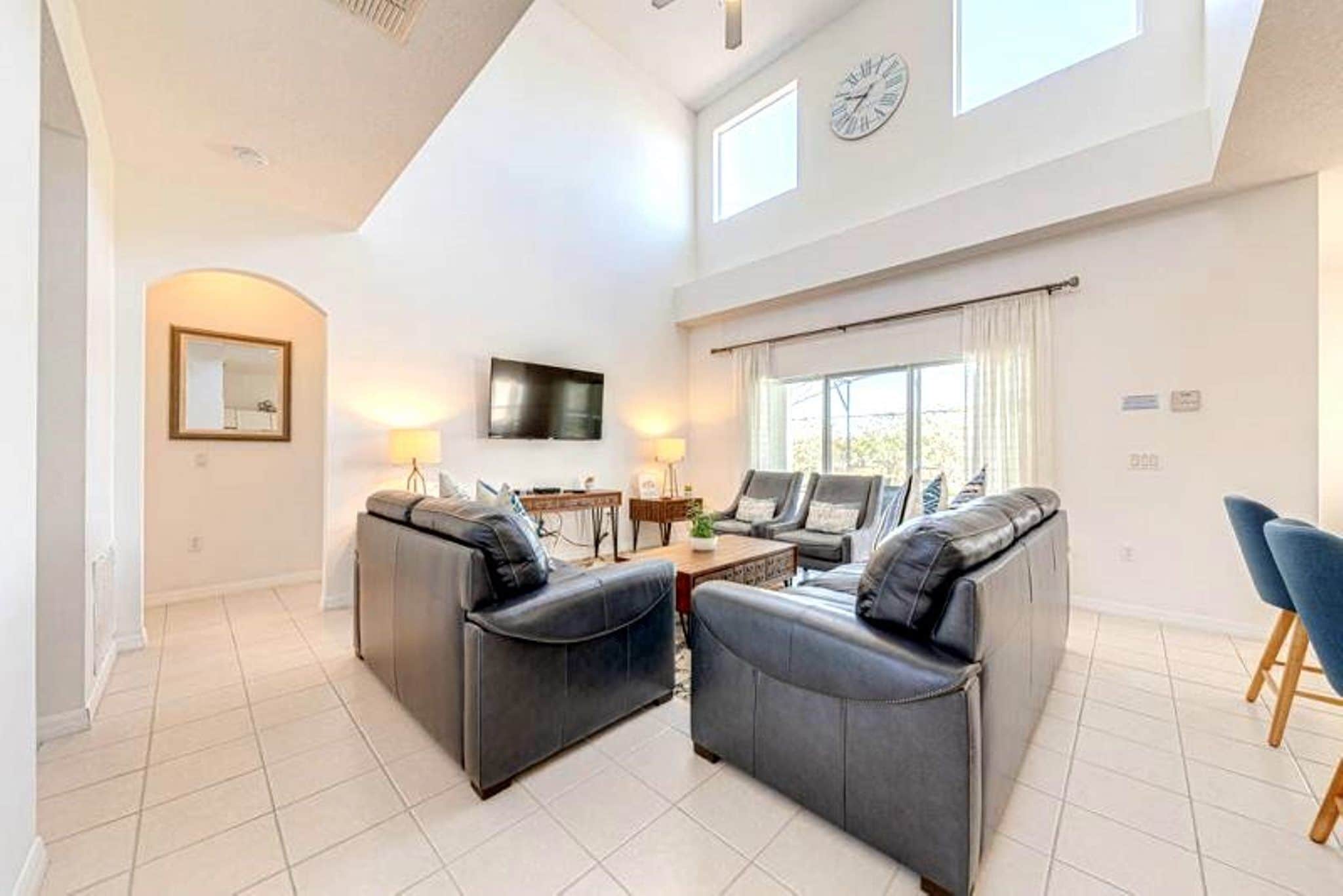 別墅, 3 間臥室, 私人泳池, 花園景觀 | 客廳