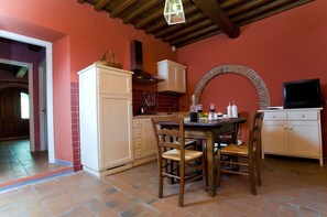 Dining - Organic Farmholiday In The Middle Of Olive Grove 3 (Castelfranco Piandisco)