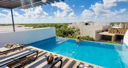 Brand New Two Br Penthouse With a Private Roof Patio! Totally Equipped