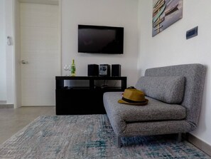 Huoneisto, 2 makuuhuonetta, parveke, kaupunkinäköala | Sisätilat