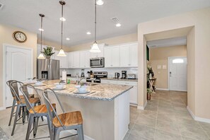 Microwave, dishwasher, paper towels