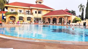 Condo, 1 Bedroom, Smoking, Balcony | Pool | Outdoor pool