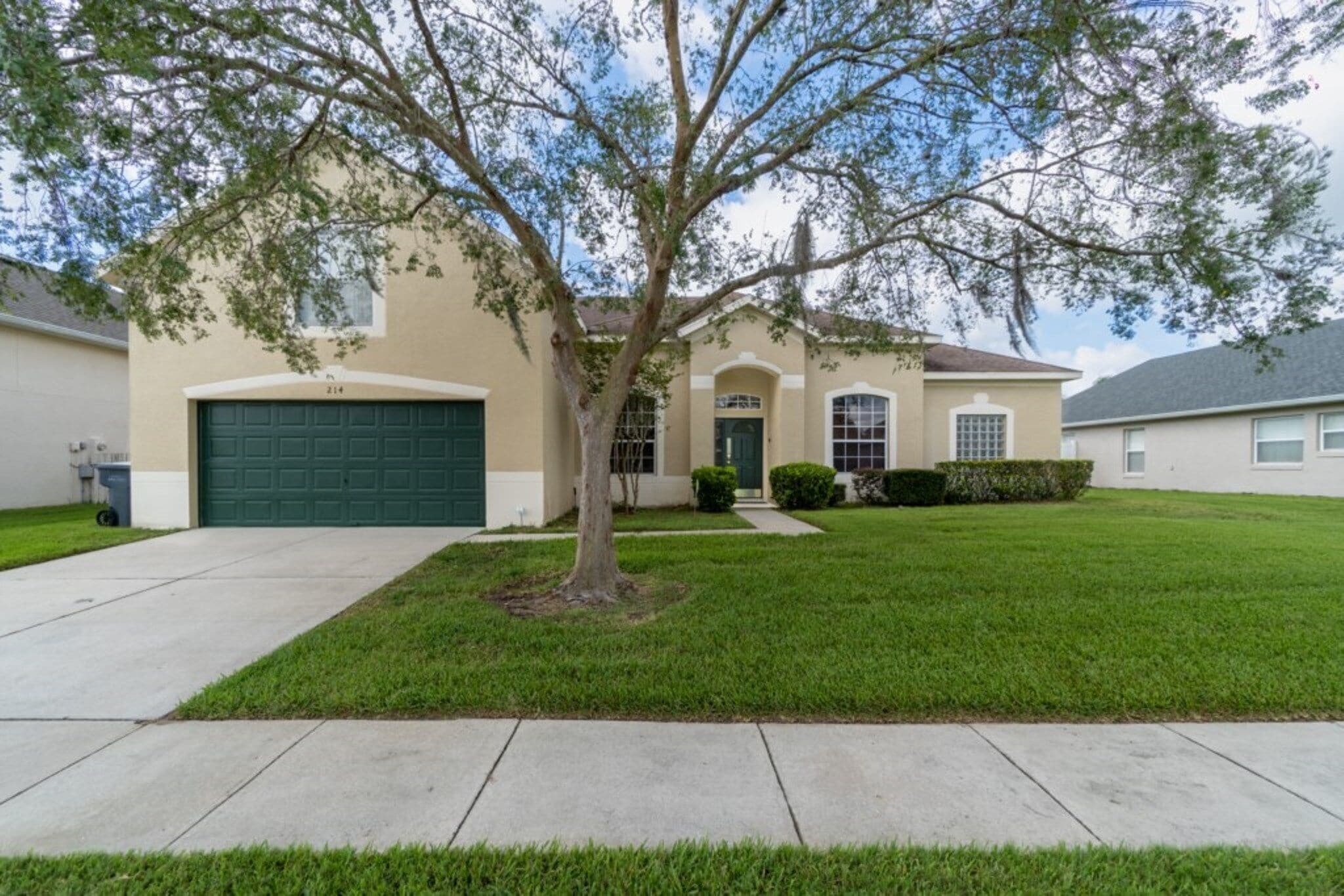 Front of property